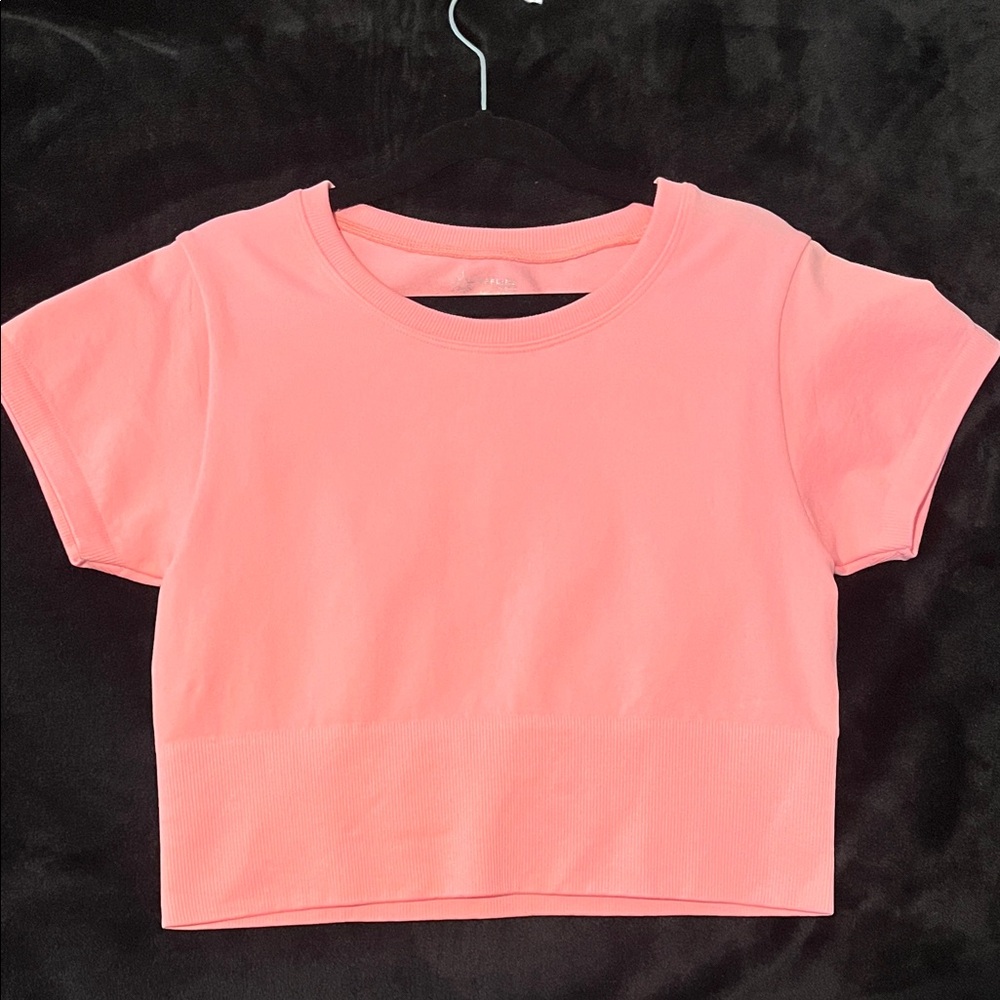 Pink Crop Top